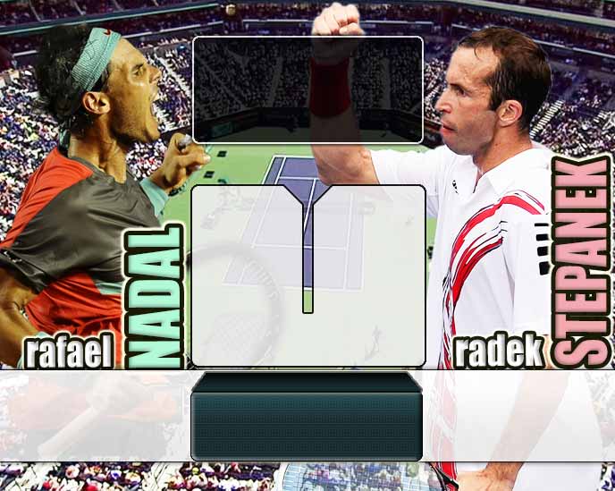 Nadal vs Stepanek en Indian Wells 2014